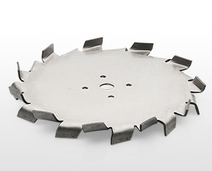 Heavy duty stainless steel dispersion blades