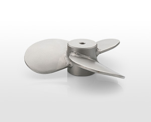 Heavy duty stainless steel propeller blades with female
thread M8