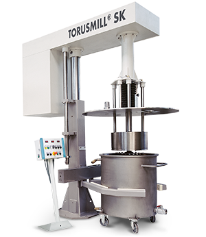 TORUSMILL® Basket Mills - Fast, faster, TORUSMILL®. Powerful and