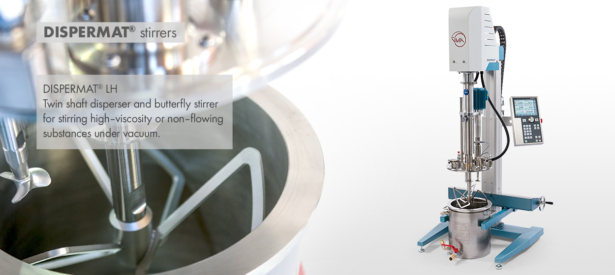 DISPERMAT® Stirrers Vacuum, Explosion Proof and High Viscosity Stirrers